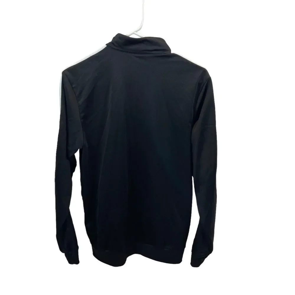Men’s Adidas Essentials Triple Stripe Track Jacket Black and White Size‎ Small